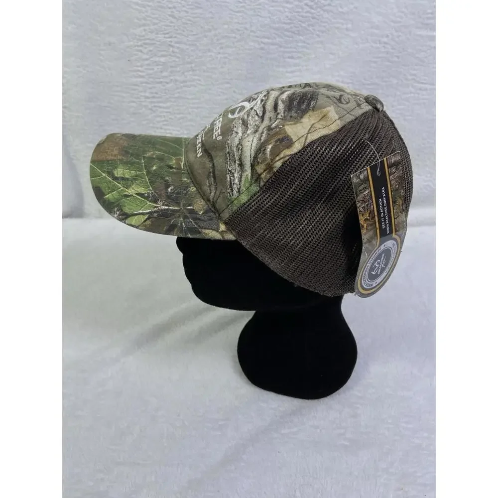 New Realtree Xtra Green Hat Ball Cap Camo Quiet For Hunting Outdoor One Size NWT